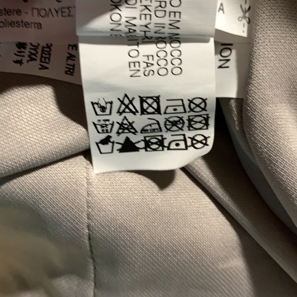 🌹NWT. Zara Draped Faux Leather Mini Dress Size XS. - Picture 8 of 8